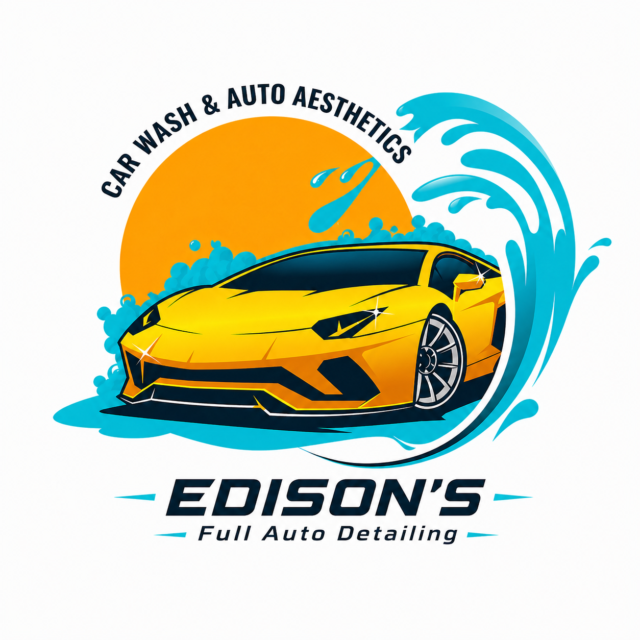 Edison's Full Auto Detailing Logo